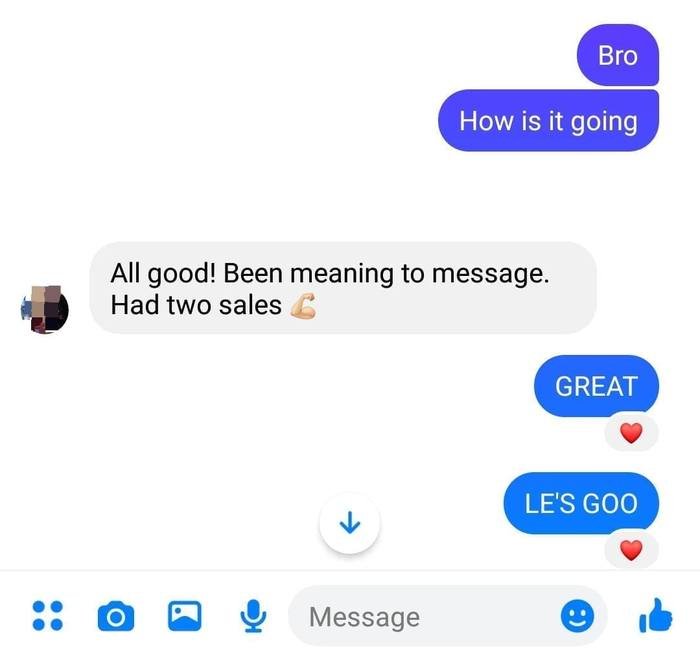 First sales